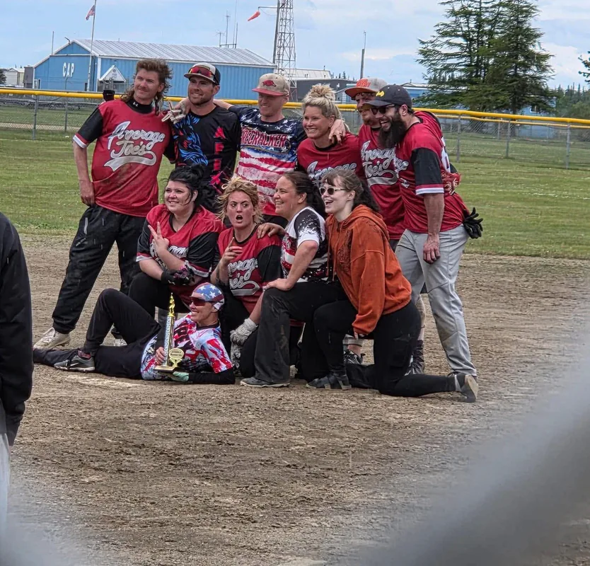 Kenai softball team photo