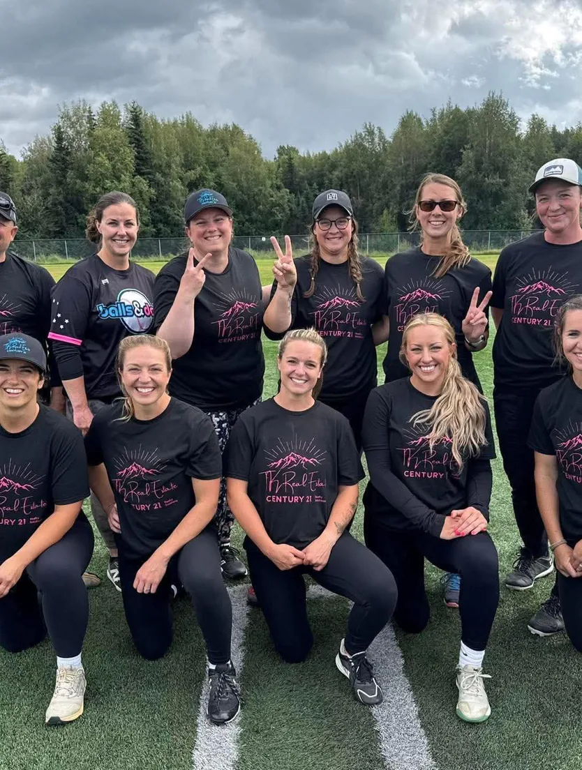 Women’s softball team photo
