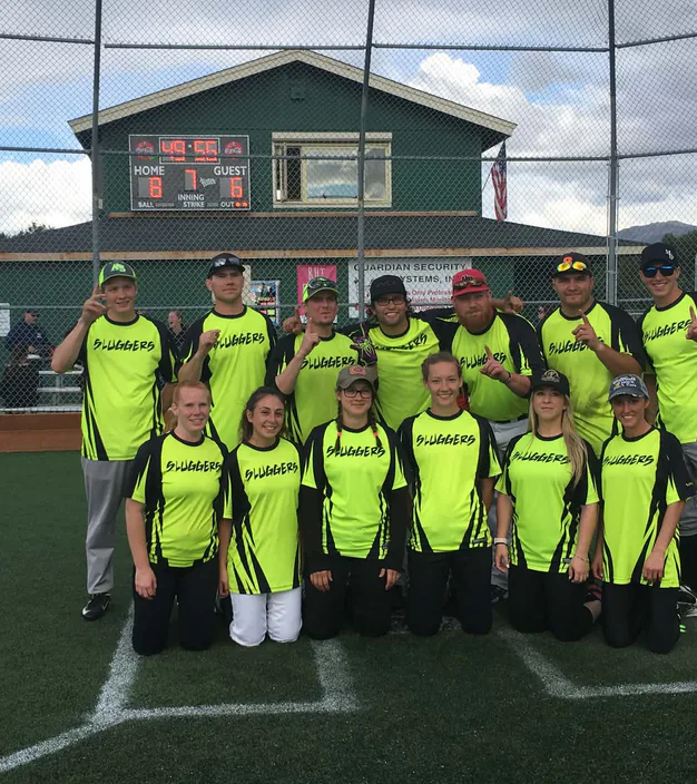 Softball team registration photo