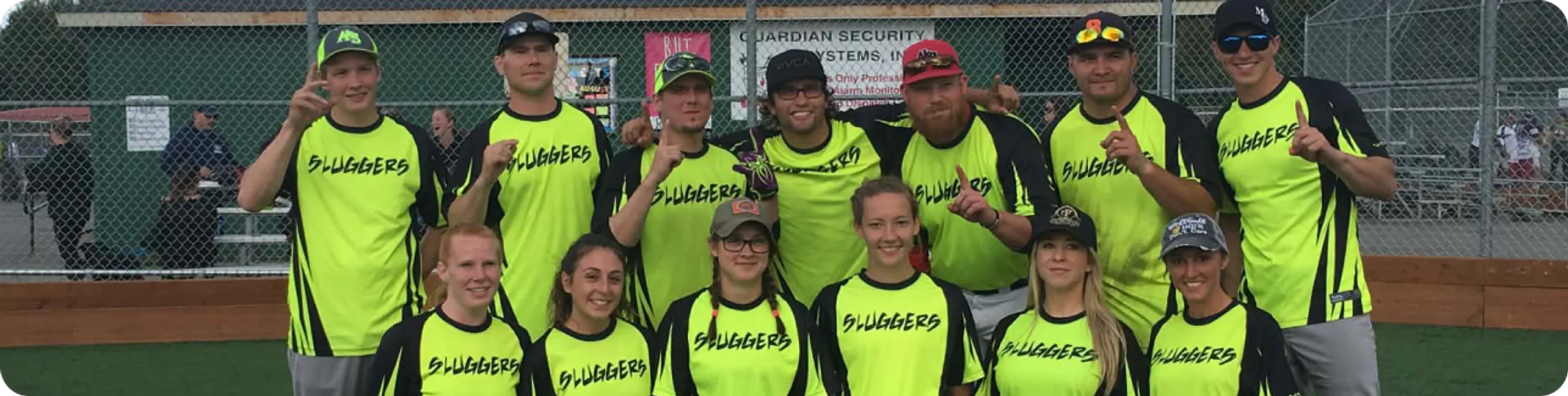 Softball team photo for registration
